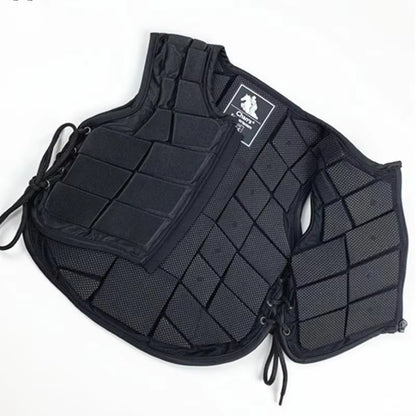 Adults Children Equestrian Vest Protective Horse Riding Armor Equestrian Equipment Safety Riding Equipment