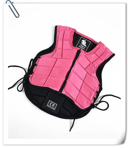 Adults Children Equestrian Vest Protective Horse Riding Armor Equestrian Equipment Safety Riding Equipment