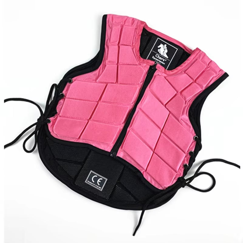 Adults Children Equestrian Vest Protective Horse Riding Armor Equestrian Equipment Safety Riding Equipment