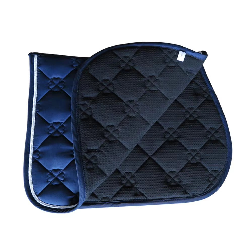 All Purpose Saddle Pad Equestrian Bareback Riding Pad Horse Riding Pad for Horse Riding Show Jumping Performance Equipment